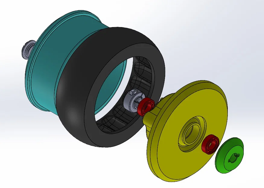 Bánh trước Husqvarna Automower 430x - Image 7
