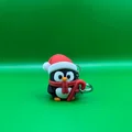 Chim Cánh Cụt Giáng Sinh - Móc Khóa (Christmas Penguin - Keychain) - Thumbnail 1