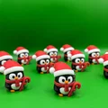 Chim Cánh Cụt Giáng Sinh - Móc Khóa (Christmas Penguin - Keychain) - Thumbnail 3