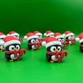 Chim Cánh Cụt Giáng Sinh - Móc Khóa (Christmas Penguin - Keychain) - Thumbnail 4