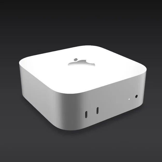 Mac mini M4 – Mô hình in 3D để so sánh kích thước & bố trí setup - Image 1