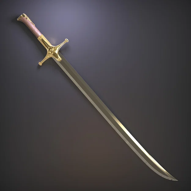 Mô hình 3D kiếm Iris của Olgierd von Everec (The Witcher) - Image 1