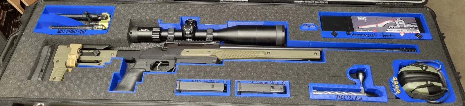 Hệ thống khay in 3D tổ chức phụ kiện cho vali súng - Image 8