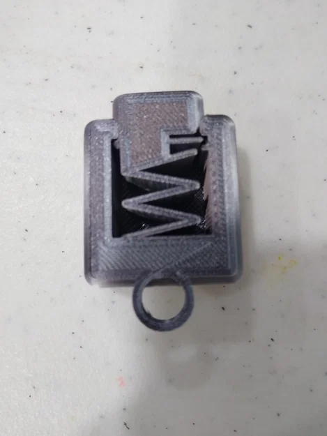 Móc khóa fidget nút bấm clicky! PRINT-IN-PLACE - Image 1