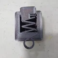 Móc khóa fidget nút bấm clicky! PRINT-IN-PLACE - Thumbnail 1