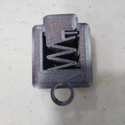 Móc khóa fidget nút bấm clicky! PRINT-IN-PLACE