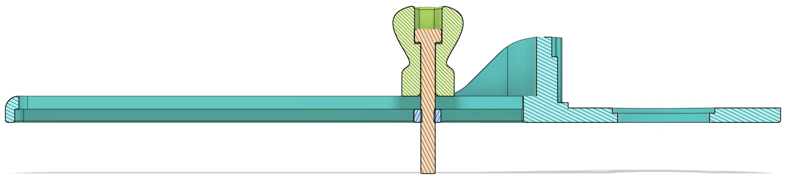 Jig Cắt Đường Tròn 24cm Cho Máy Phay Cầm Tay Makita RT0700CX4 - Image 3
