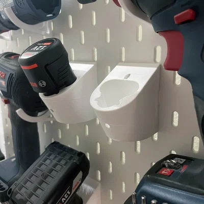 Skadis – Giá treo pin Bosch Professional 12V (hệ T-nuts)