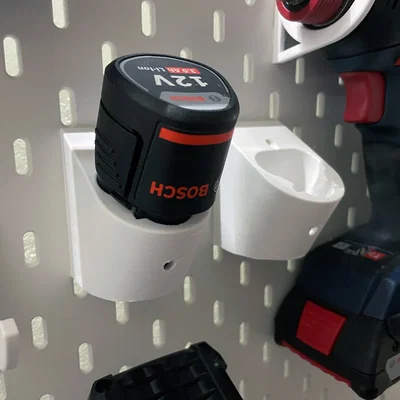Skadis – Giá treo pin Bosch Professional 12V (hệ T-nuts)