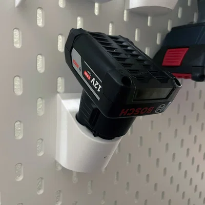 Skadis – Giá treo pin Bosch Professional 12V (hệ T-nuts)
