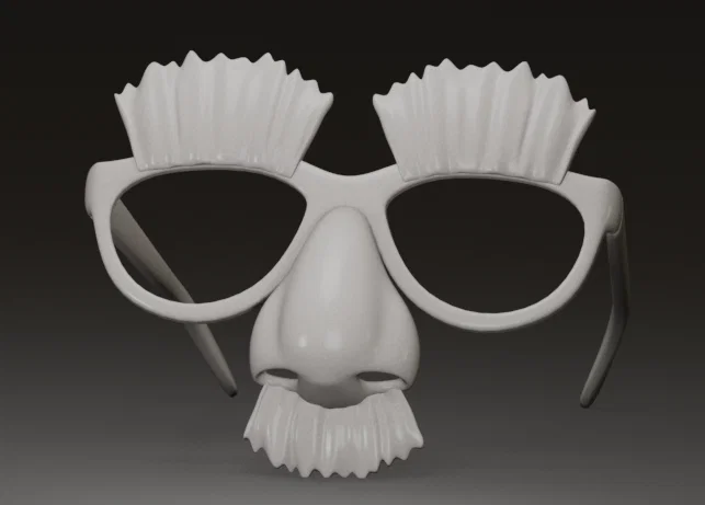 Kính Groucho (Groucho Glasses) - Phụ kiện cosplay hài hước 3D - Image 1