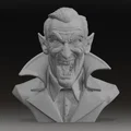 Tượng bán thân Bá tước Dracula Transylvania | Vlad Kẻ Xiên Người | STL & 3MF - Thumbnail 4