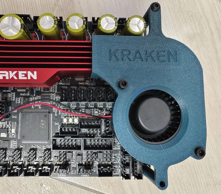 BTT KRAKEN driver fan – Giá đỡ quạt làm mát driver - Image 2