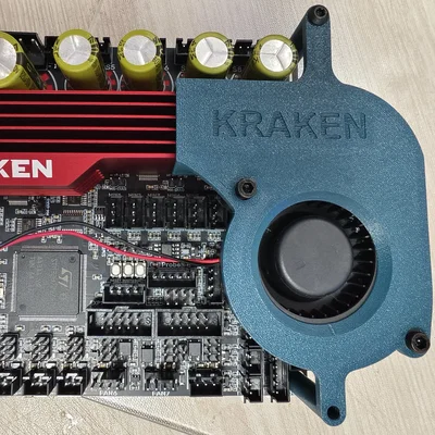 BTT KRAKEN driver fan – Giá đỡ quạt làm mát driver