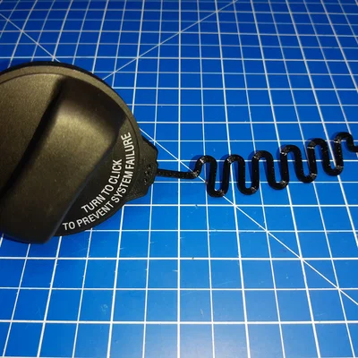 Dây giữ nắp bình xăng Volvo V70 III (Volvo V70 III Fuel Tank Cap Cable)