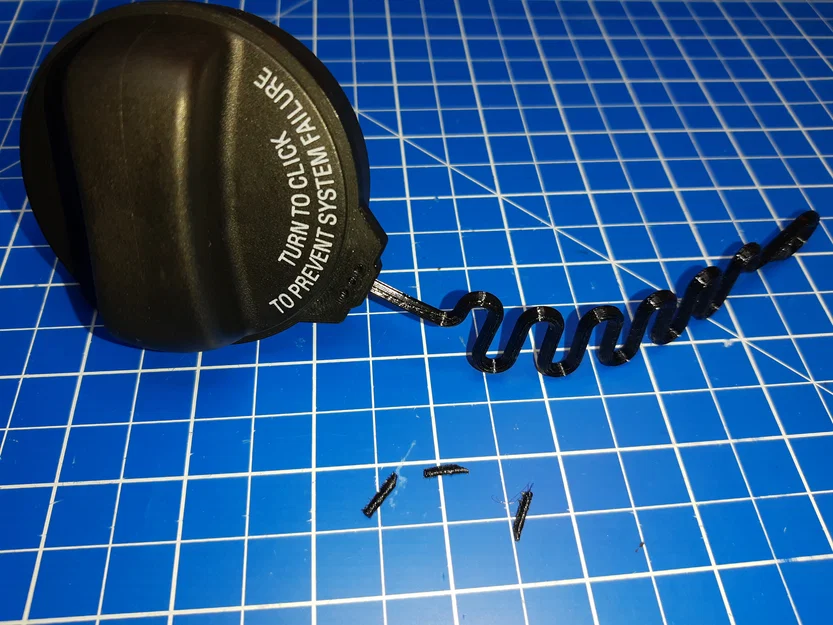 Dây giữ nắp bình xăng Volvo V70 III (Volvo V70 III Fuel Tank Cap Cable) - Image 2