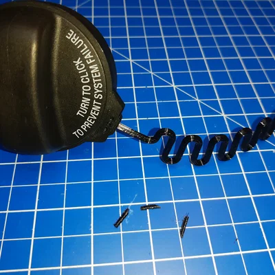 Dây giữ nắp bình xăng Volvo V70 III (Volvo V70 III Fuel Tank Cap Cable)