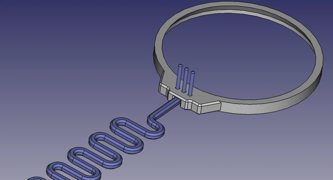 Dây giữ nắp bình xăng Volvo V70 III (Volvo V70 III Fuel Tank Cap Cable) - Image 4