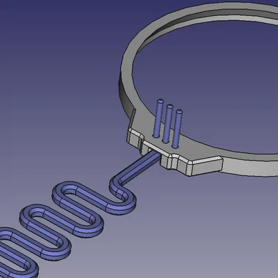 Dây giữ nắp bình xăng Volvo V70 III (Volvo V70 III Fuel Tank Cap Cable)