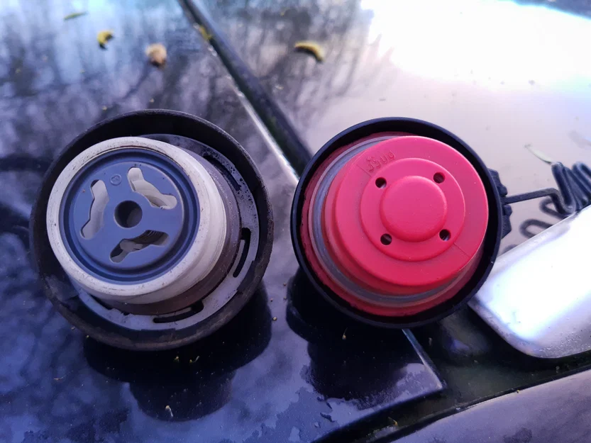 Dây giữ nắp bình xăng Volvo V70 III (Volvo V70 III Fuel Tank Cap Cable) - Image 5