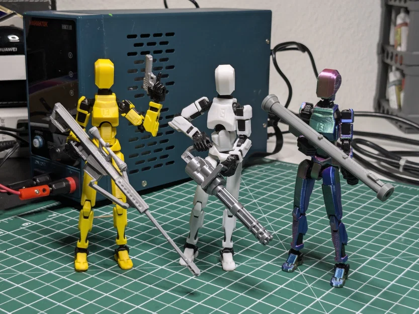 Bộ phụ kiện vũ khí hạng nặng cho mô hình Dummy 13 - Image 2