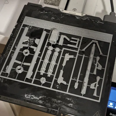 Bộ phụ kiện vũ khí hạng nặng cho mô hình Dummy 13