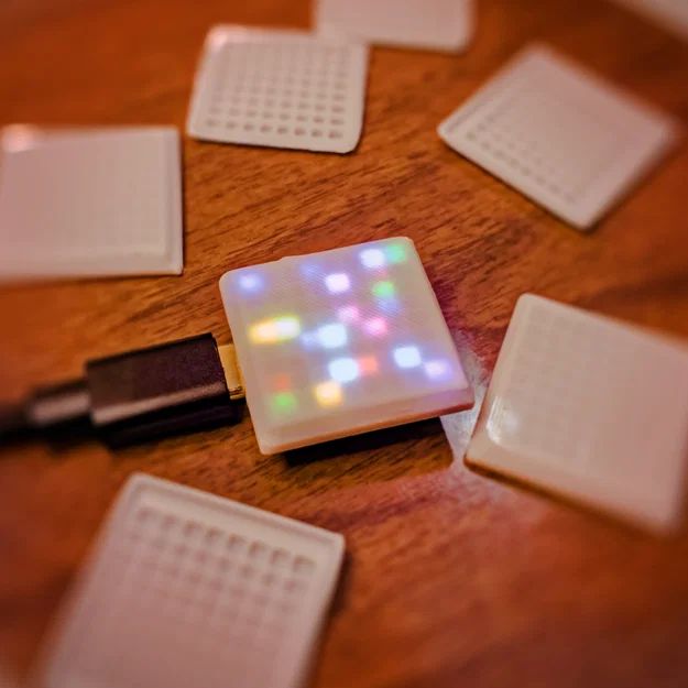 Nắp tán sáng cho Waveshare ESP32-S3 Matrix (Neopixel LED matrix) - Image 1