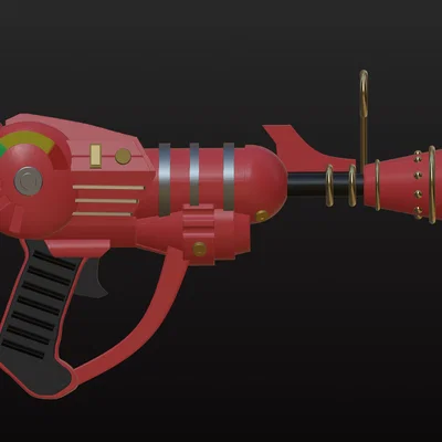 Mô hình súng Ray Gun in 3D từ tựa game Call of Duty