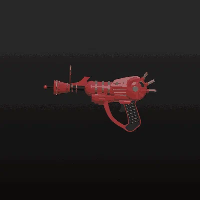 Mô hình súng Ray Gun in 3D từ tựa game Call of Duty