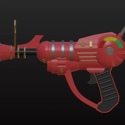 Mô hình súng Ray Gun in 3D từ tựa game Call of Duty