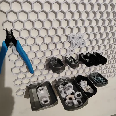 HEX BOXES cho Honeycomb Storage Wall (HSW)
