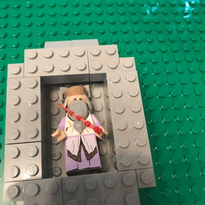 Đũa phép Elder Wand cho nhân vật LEGO - Phụ kiện 3D siêu chất