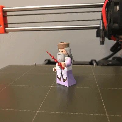 Đũa phép Elder Wand cho nhân vật LEGO - Phụ kiện 3D siêu chất