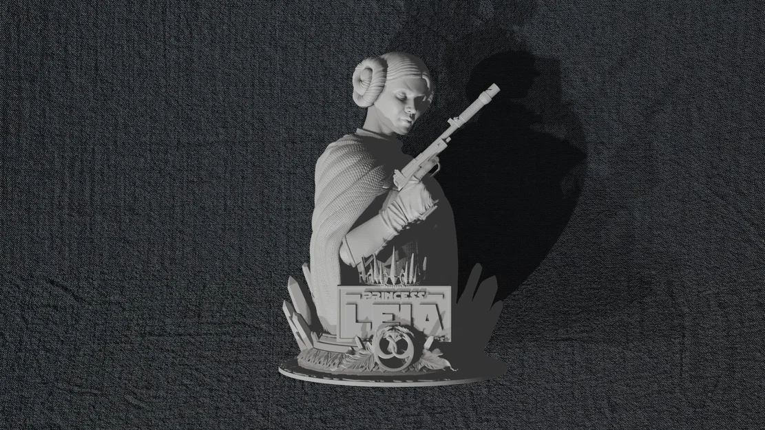 Tượng bán thân Princess Leia – Star Wars #16 - Image 1