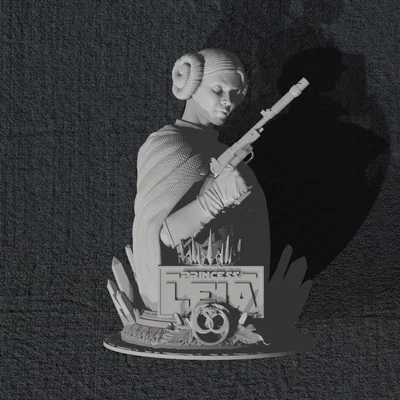 Tượng bán thân Princess Leia – Star Wars #16