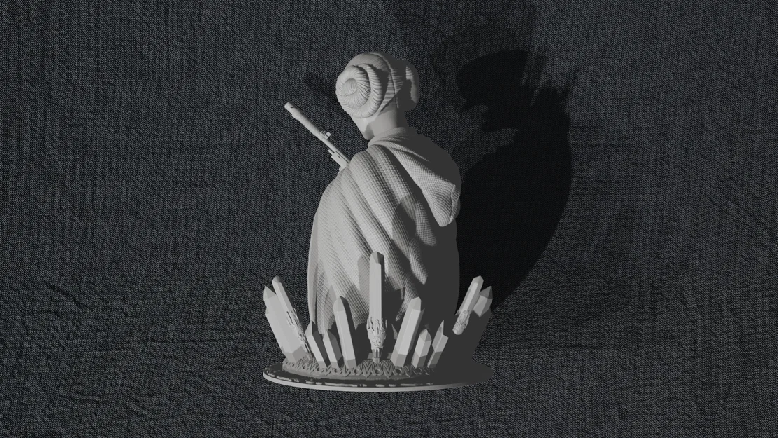 Tượng bán thân Princess Leia – Star Wars #16 - Image 3