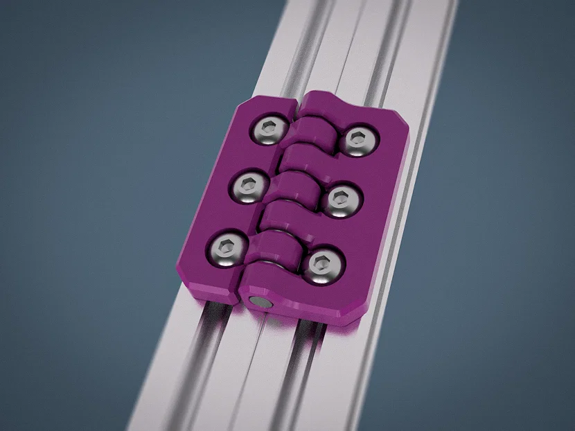 Bản lề xoay 120 độ cho thanh nhôm định hình 2020 - In 3D phụ kiện máy in - Image 1