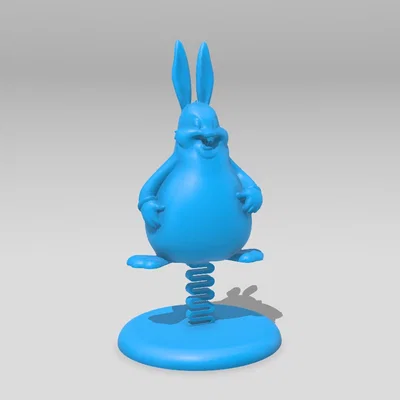 Mô hình 3D Big Chungus lắc lư (Bobble-head) vui nhộn