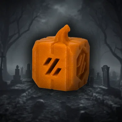 Mô hình Voron Pumpkin Cube độc đáo cho máy in 3D mùa Halloween