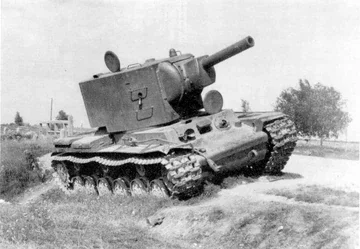 Mô hình xe tăng hạng nặng KV-2 huyền thoại (Soviet Tank) - Image 1