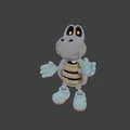 Mô hình 3D Dry Bones (Mario Kart) sống động để in 3D - Thumbnail 1
