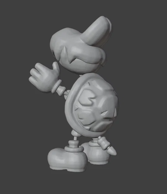 Mô hình 3D Dry Bones (Mario Kart) sống động để in 3D - Image 3