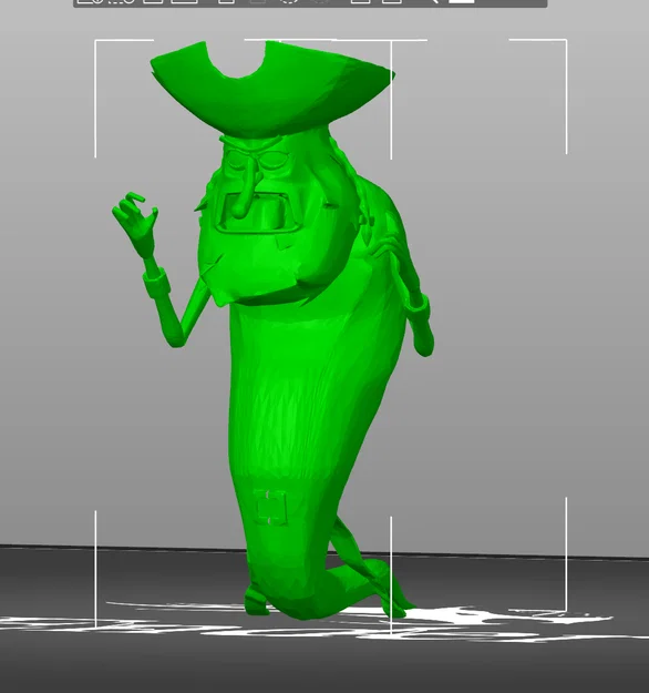 Mô hình 3D Flying Dutchman từ SpongeBob Squarepants cực đẹp - Image 2