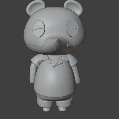 Mô hình 3D Tom Nook từ Animal Crossing siêu đáng yêu