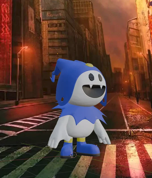 Mô hình 3D Jack Frost - Nhân vật đáng yêu từ Shin Megami Tensei - Image 1