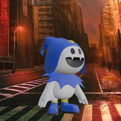 Mô hình 3D Jack Frost - Nhân vật đáng yêu từ Shin Megami Tensei