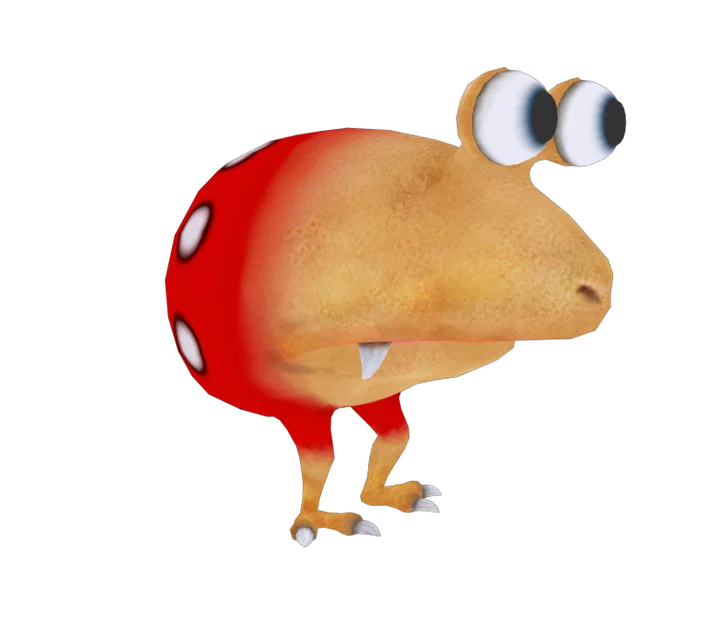 Mô hình 3D Red Bulborb từ game Pikmin độc đáo - Image 1