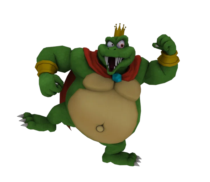 Mô hình King K. Rool dạng Trophy trong Super Smash Bros cho tín đồ 3D - Image 1