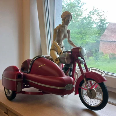 Sidecar Velorex 560 - PART No.4 - Wheel suspension + main body holders