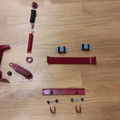 Sidecar Velorex 560 - PART No.4 - Wheel suspension + main body holders